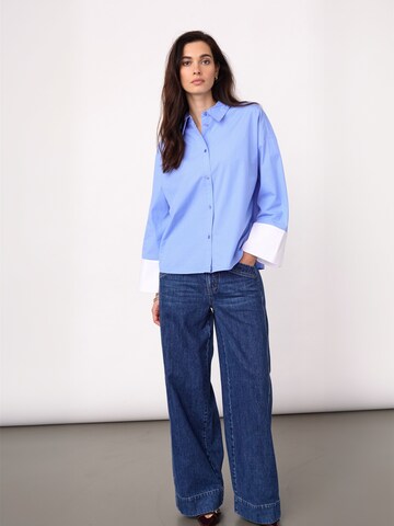 Maglietta ' ElonaCC ' di co'couture in blu: frontale