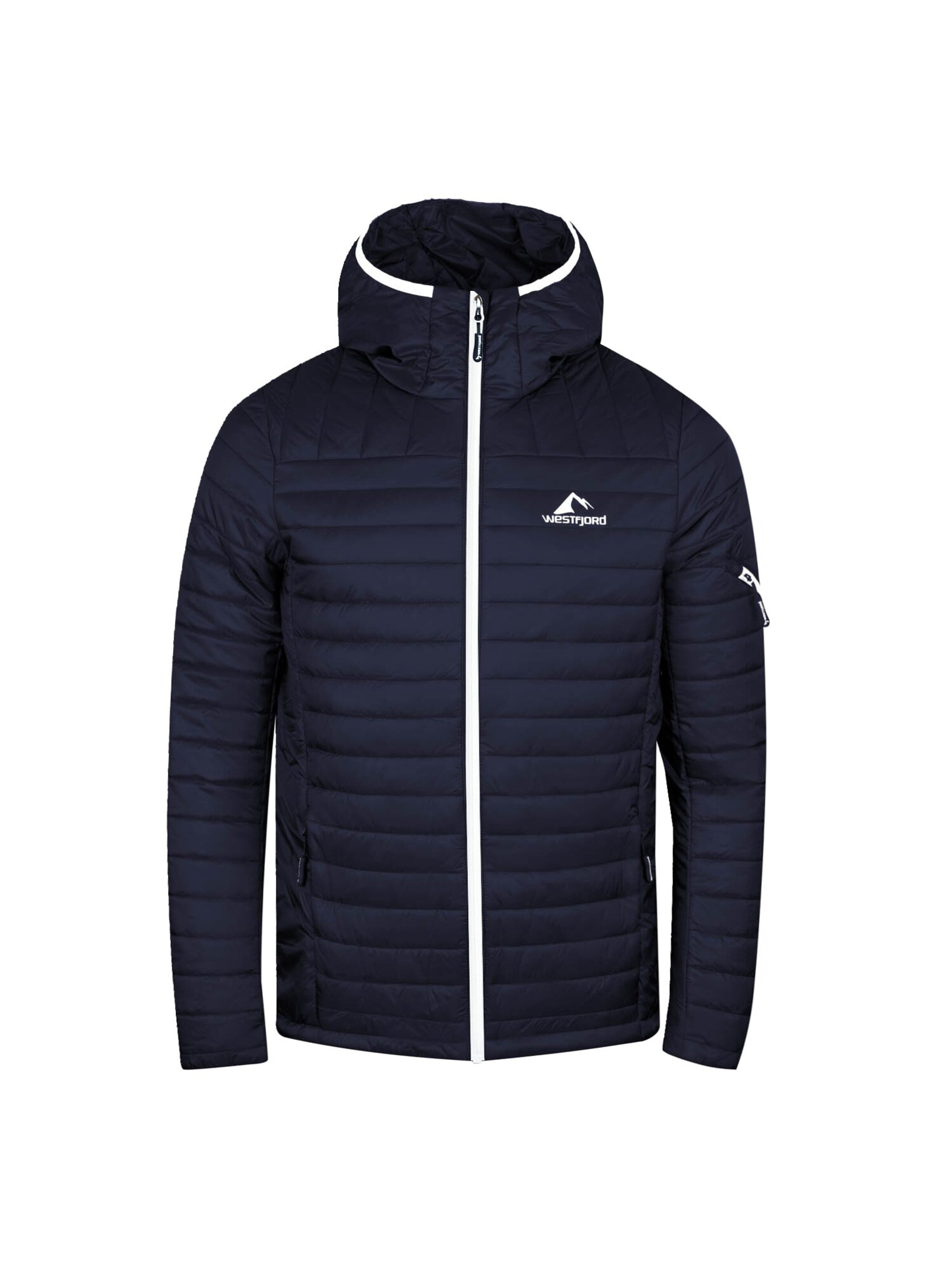 WESTFJORD Winter Jacket in Blue: front