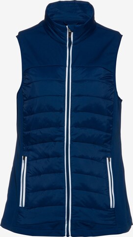 UNIFIT Sports Vest in Blue: front