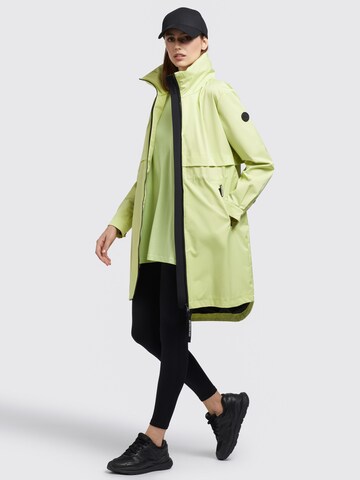 khujo Between-Seasons Coat 'Ariana2' in Green