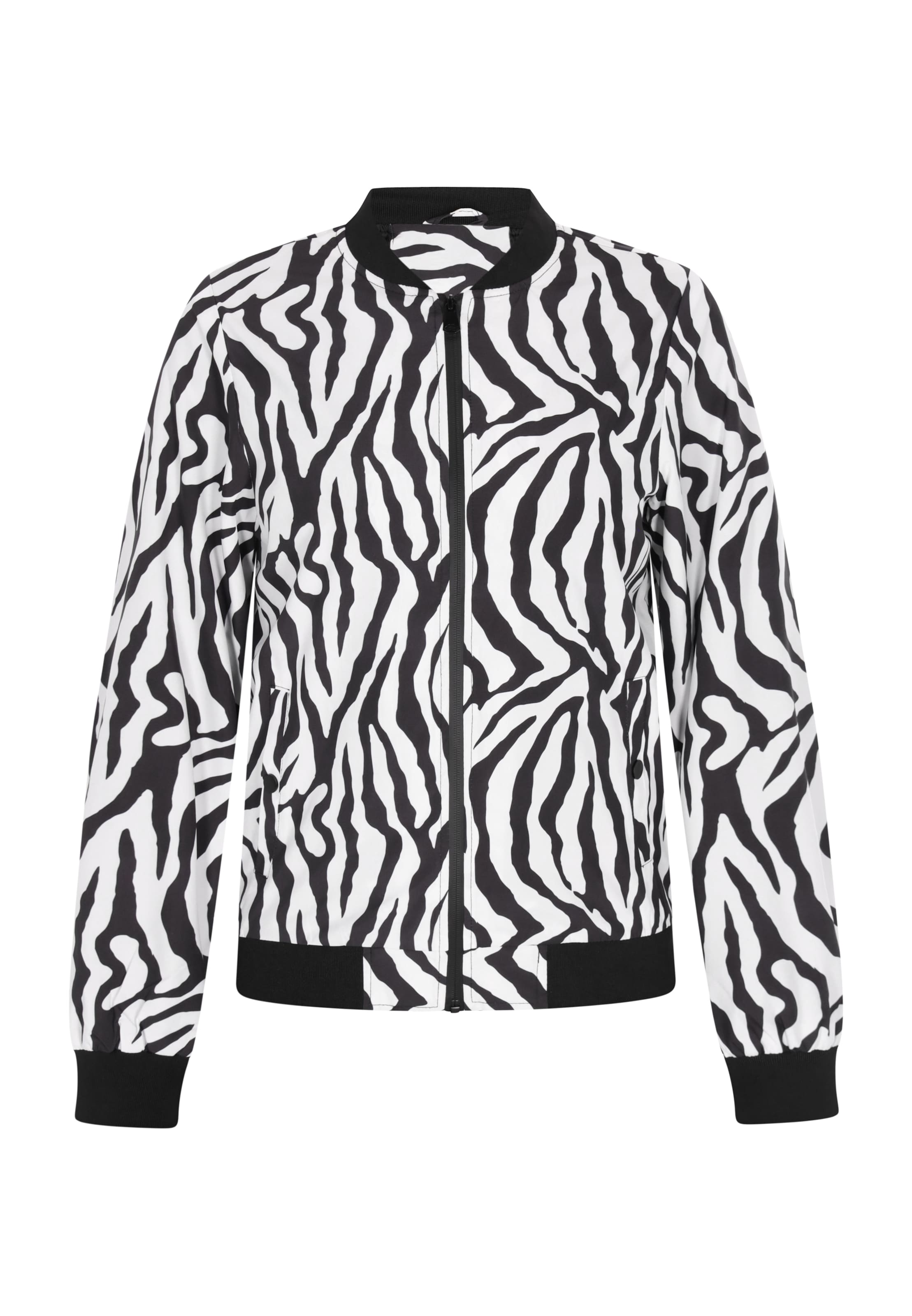 Sidona Between-season jacket in Black: front