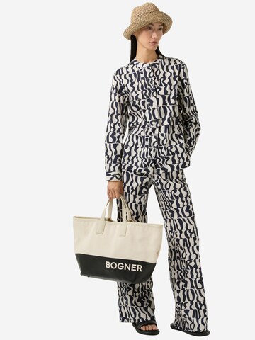 BOGNER Wide leg Trousers 'DONYA' in Black