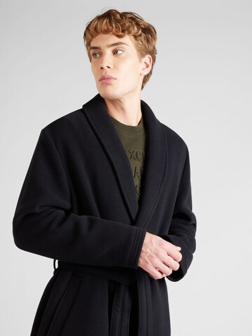 HUGO Red Between-seasons coat 'Marwan' in Black