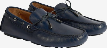 Desa Mocassins 'Beleg' in Blauw: voorkant