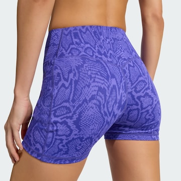 ADIDAS PERFORMANCE Skinny Παντελόνι φόρμας 'Optimé' σε λιλά