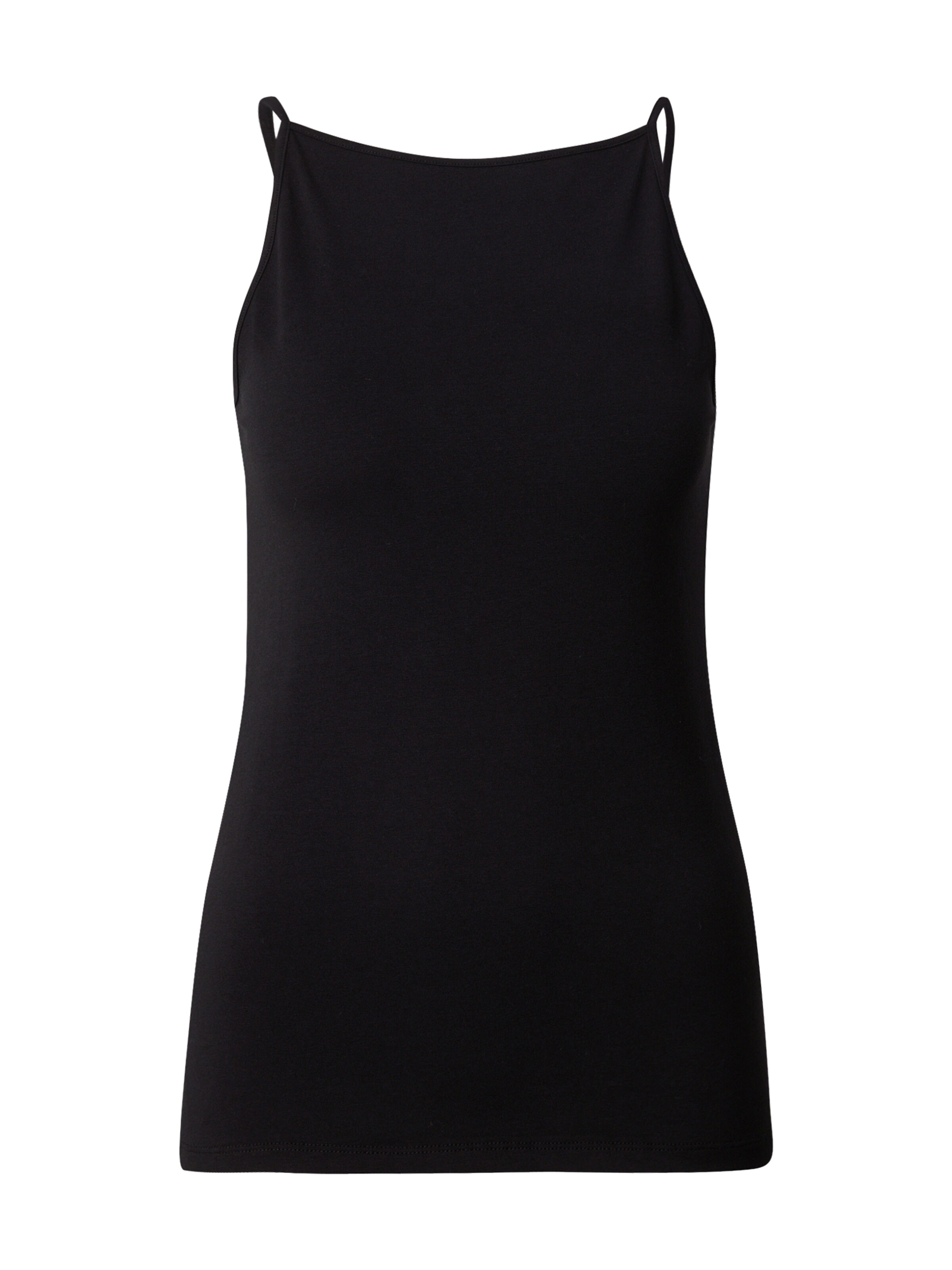 Top 'STINNA' de la Samsøe Samsøe pe negru: față