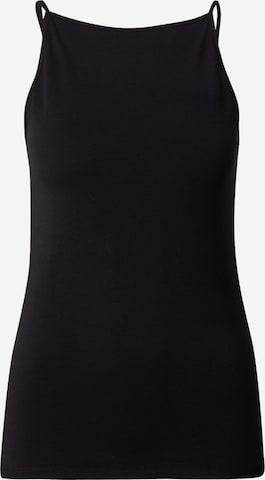 Samsøe Samsøe Toppi 'STINNA' värissä musta: etupuoli