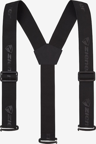 ZIENER Suspenders 'Braces' in Grey: front