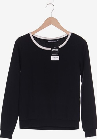 ONLY Sweatshirt & Zip-Up Hoodie in S in Black: front