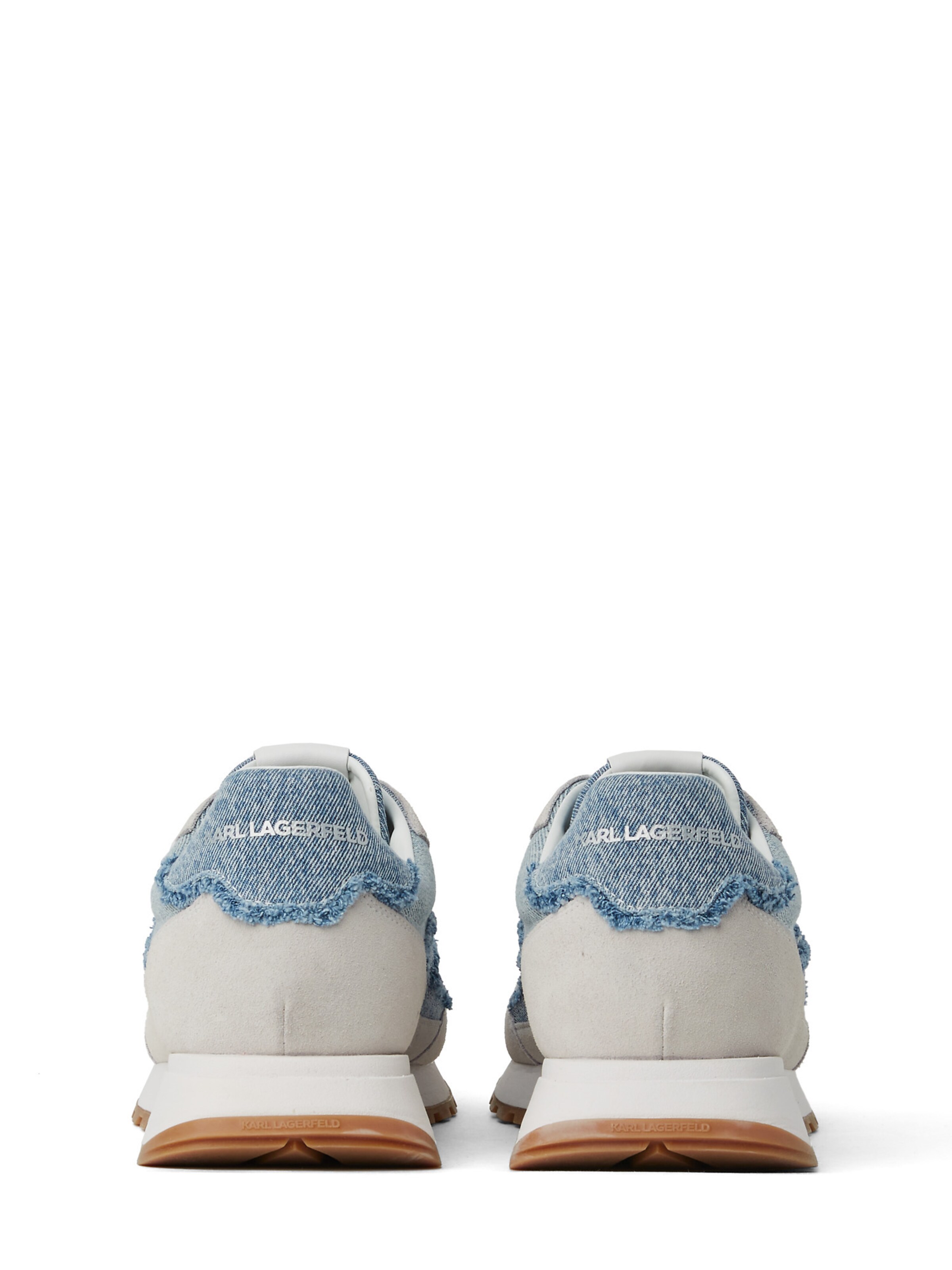 KARL LAGERFELD JEANS Madalad ketsid 'Kairo', värv valge