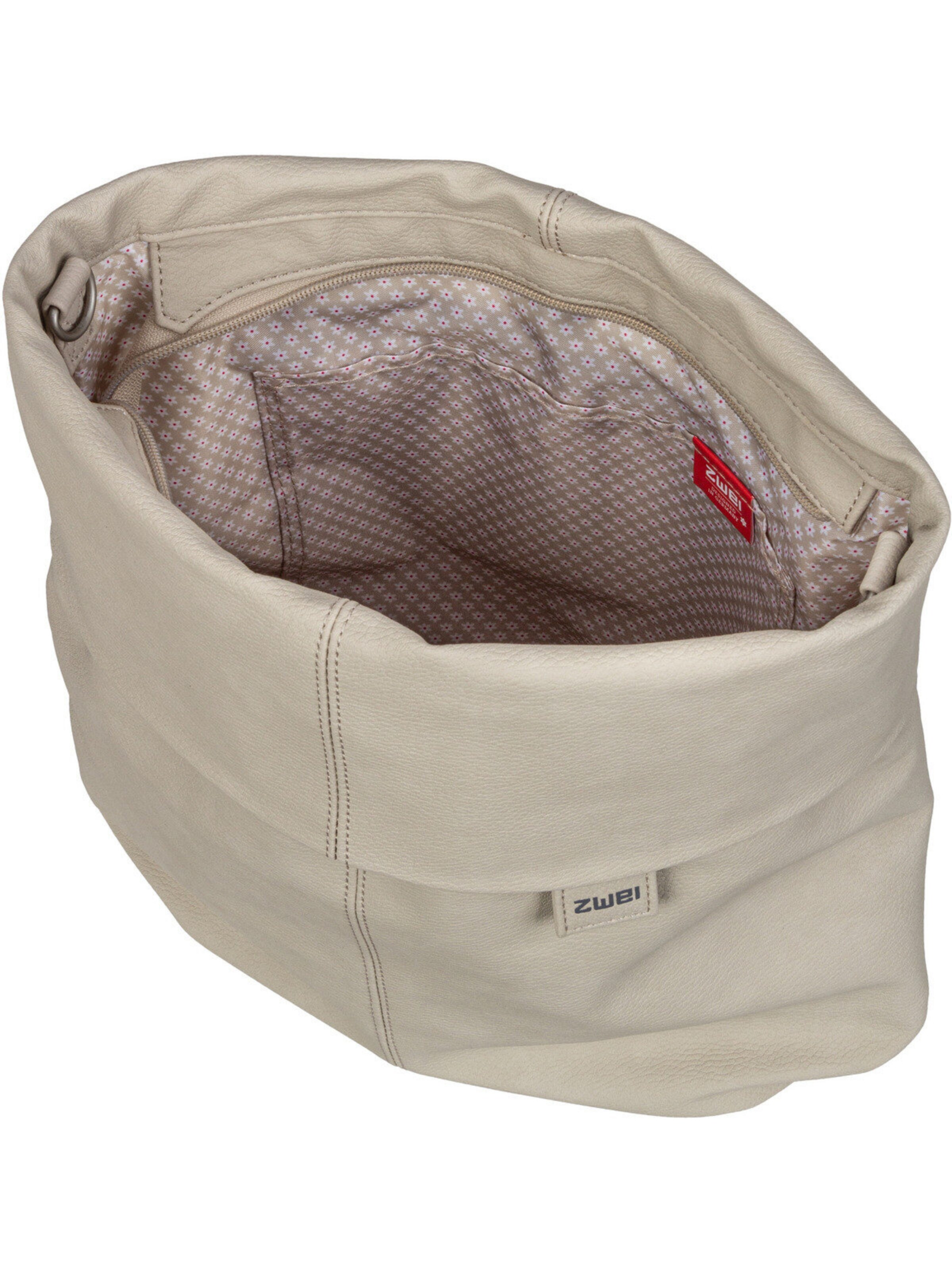 ZWEI Handbag 'Mademoiselle' in Beige