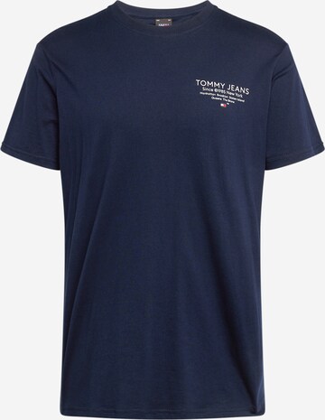 T-Shirt 'ESSENTIALS' Tommy Jeans en bleu : devant