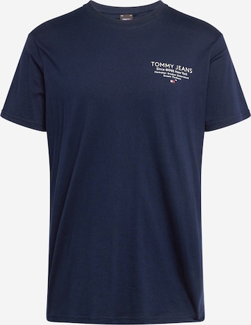 T-Shirt 'ESSENTIALS' Tommy Jeans en bleu : devant