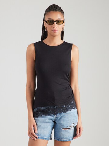 ABOUT YOU Top 'Alita' in Black: front