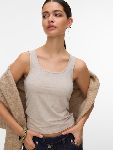 VERO MODA Top 'VMKYLIE' in Grau: Vorderseite