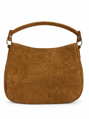 Brise Shoulder Bag in Brown: front