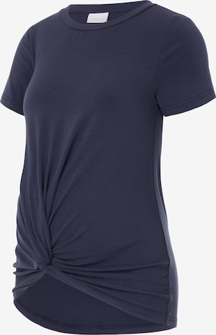 MAMALICIOUS Тениска 'Macy' в синьо: отпред