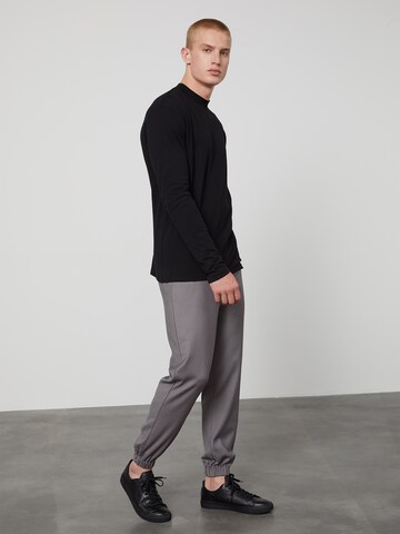 DAN FOX APPAREL Tapered Hose in Grau