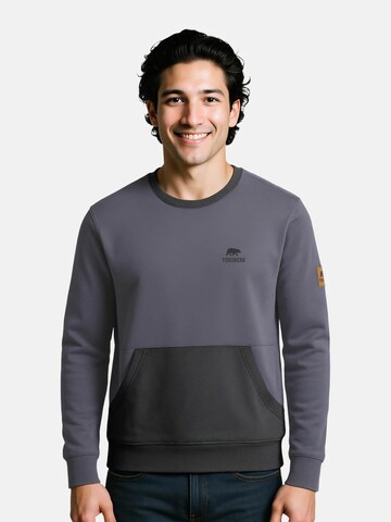 FORSBERG Sweatshirt 'Alvarson Sweatshirt' in Grau