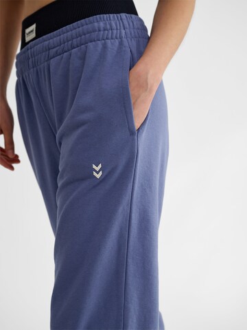 Hummel Tapered Sportsbukser i blå