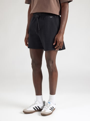 Regular Pantalon 'JAN2' HOLLISTER en beige : devant