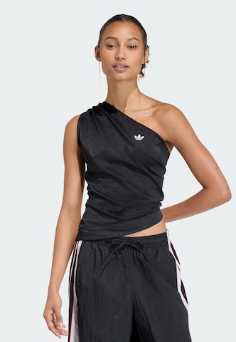 Haut ADIDAS ORIGINALS en noir : devant