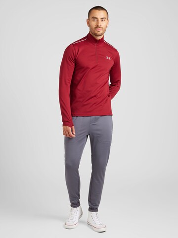 UNDER ARMOUR - Tapered Calças de desporto 'Vanish CW' em cinzento
