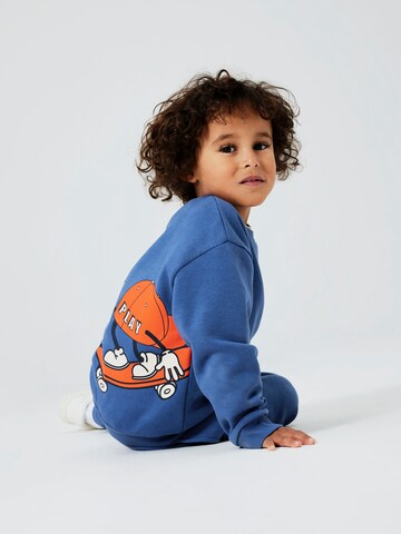 Sweat 'NMMOTTO' NAME IT en bleu