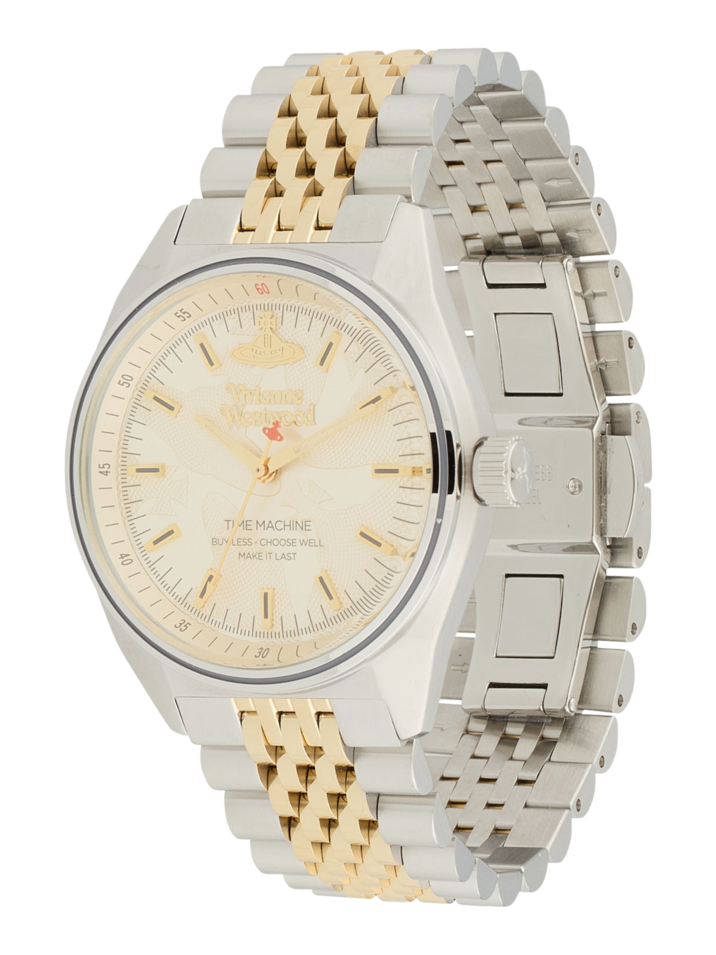 Vivienne Westwood Аналоговые часы в Серебристый: спереди