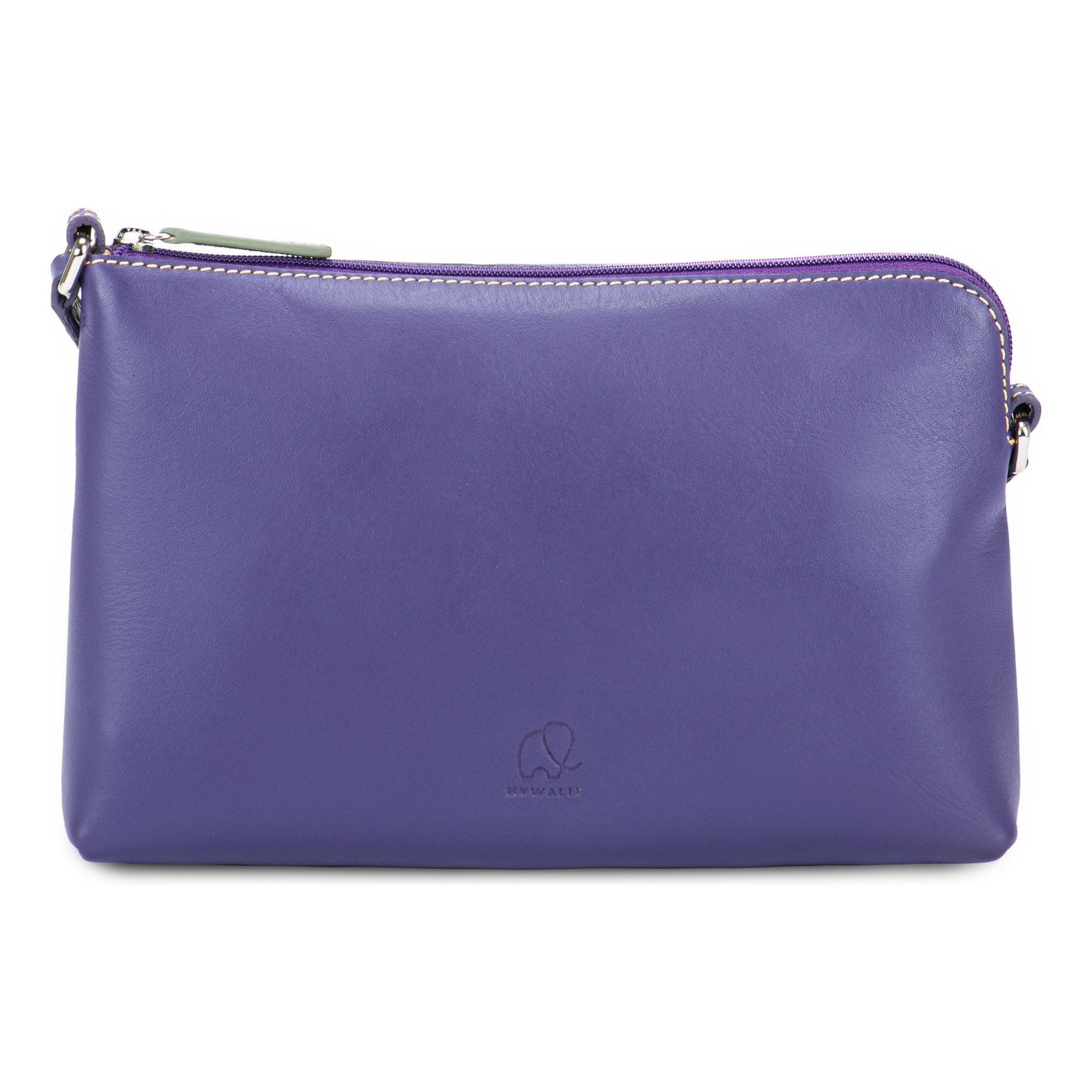 Sac à bandoulière mywalit en violet : devant