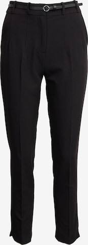 Orsay Regular Pleat-Front Pants in Black: front