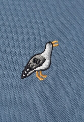 GREENBOMB Shirt 'Animal Seagull' in Blue