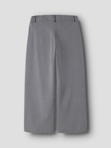 NAME IT - Pierna ancha Pantalón en gris