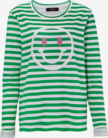 Aniston CASUAL Sweatshirt in Grün: predná strana