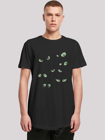 F4NT4STIC T-Shirt 'Scary Eyes' in Schwarz: Vorderseite