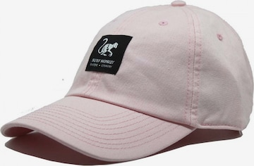 Surf Monkey - Gorra deportiva en rosa: frente