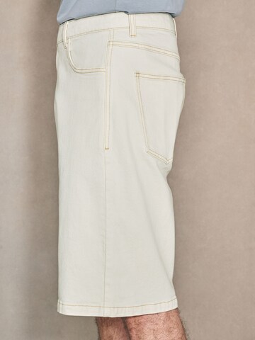 Next Wide Leg Shorts 'Jumbo' in Beige