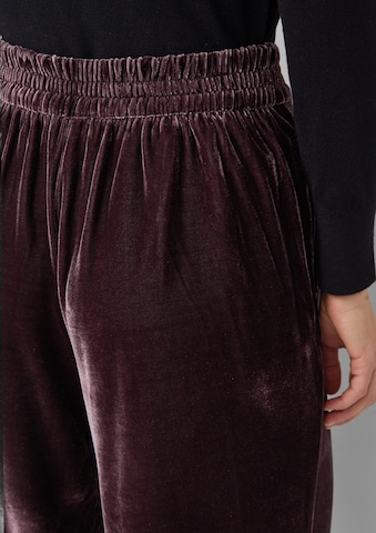 s.Oliver Wide leg Broek in Rood