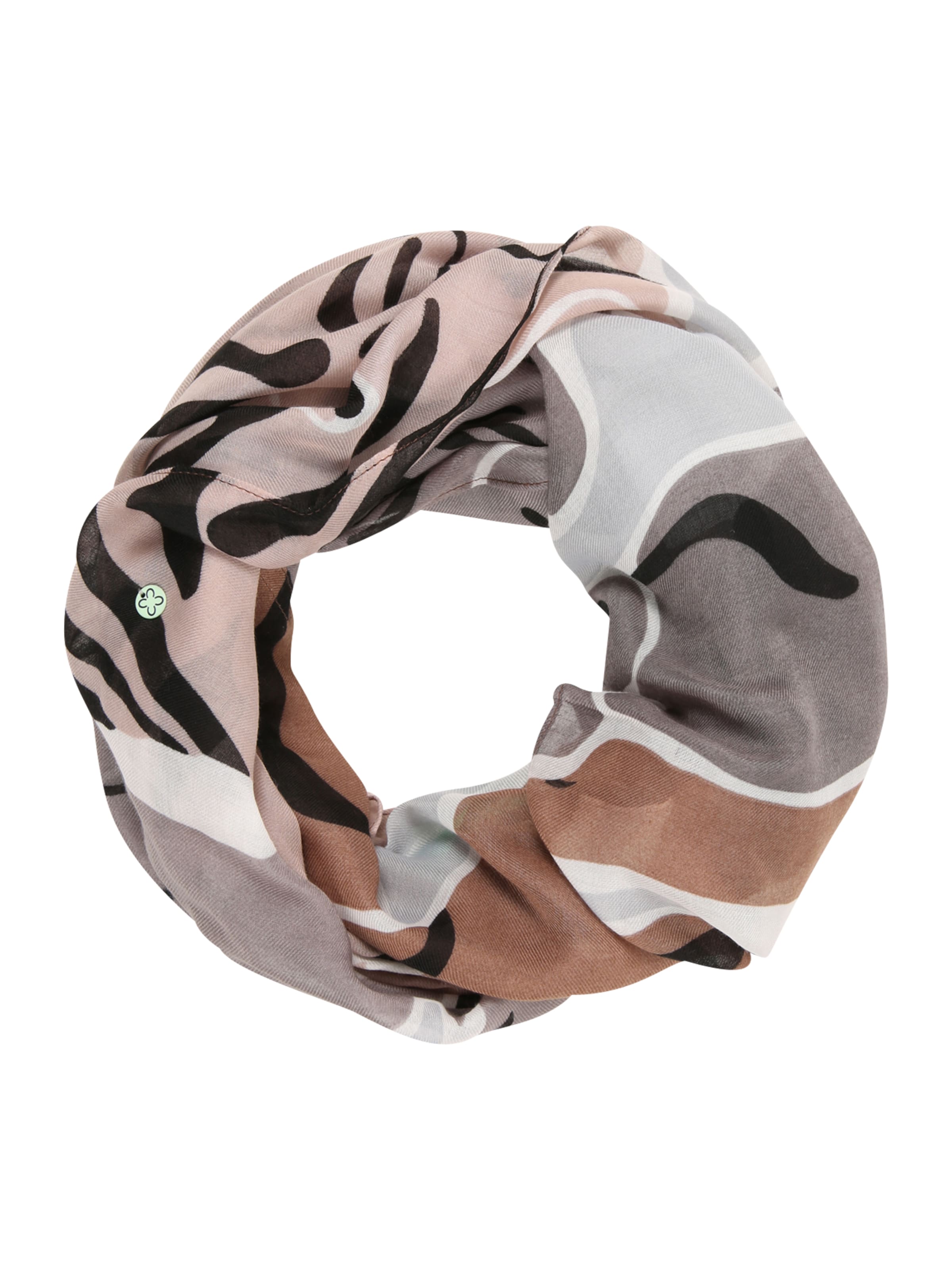 Écharpe tube CODELLO en gris : devant