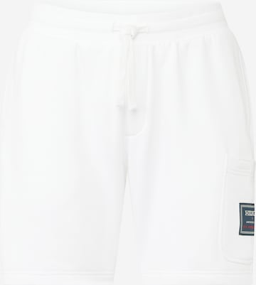 Regular Pantalon TOMMY HILFIGER en blanc : devant