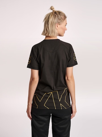 T-shirt fonctionnel 'Cima' Hummel en noir