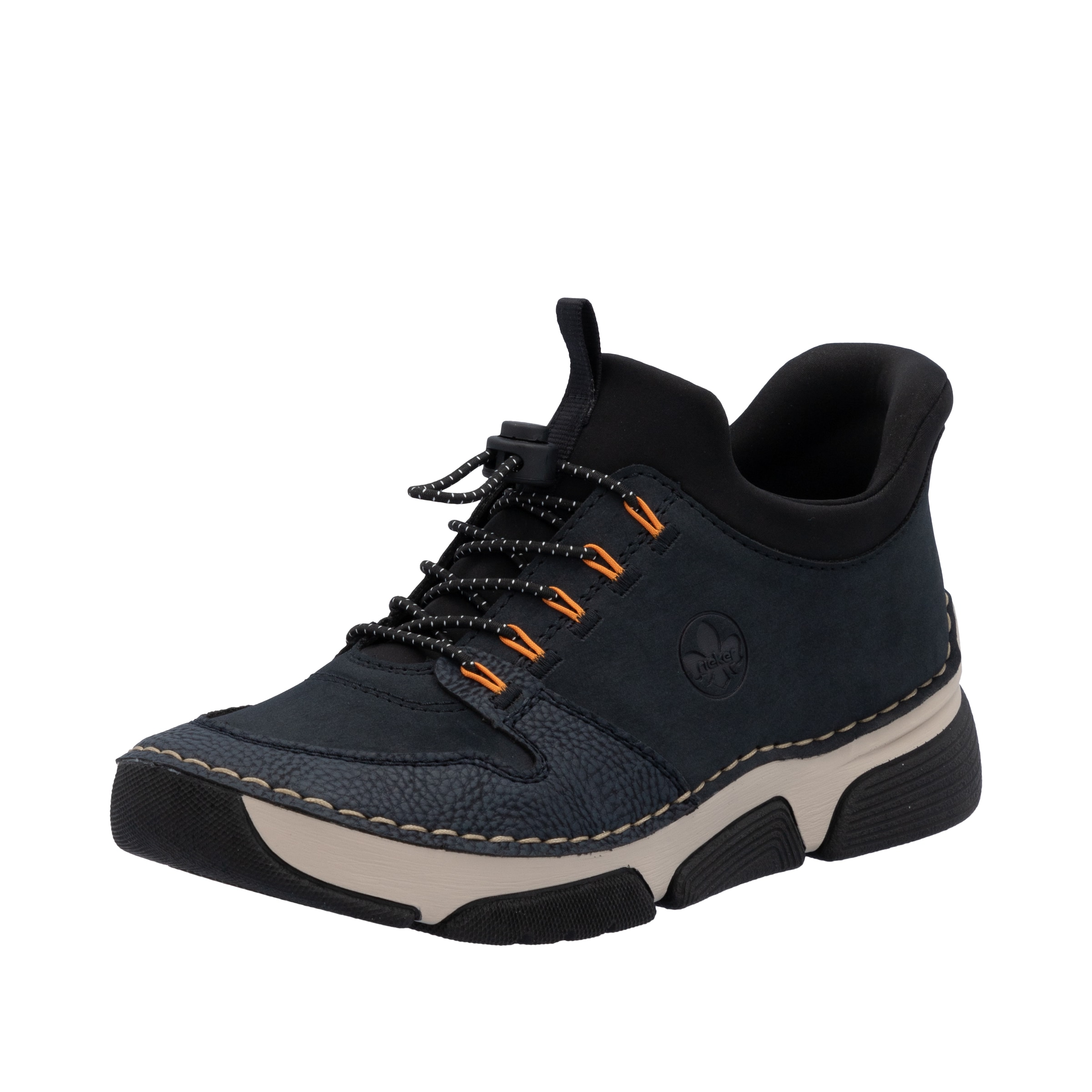 Rieker Athletic Lace-Up Shoes in Blue: front