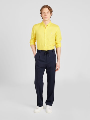 Polo Ralph Lauren Slim fit Button Up Shirt in Yellow