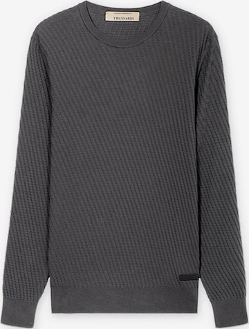 Trussardi - Jersey en gris: frente
