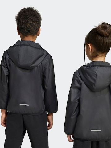 ADIDAS SPORTSWEAR Αθλητικό μπουφάν 'LK TIBERIO' σε μαύρο
