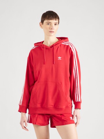 ADIDAS ORIGINALS Sweatshirt in Rood: voorkant