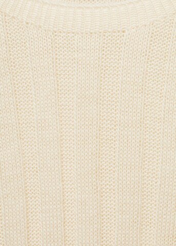 MANGO Trui 'Coquette' in Beige