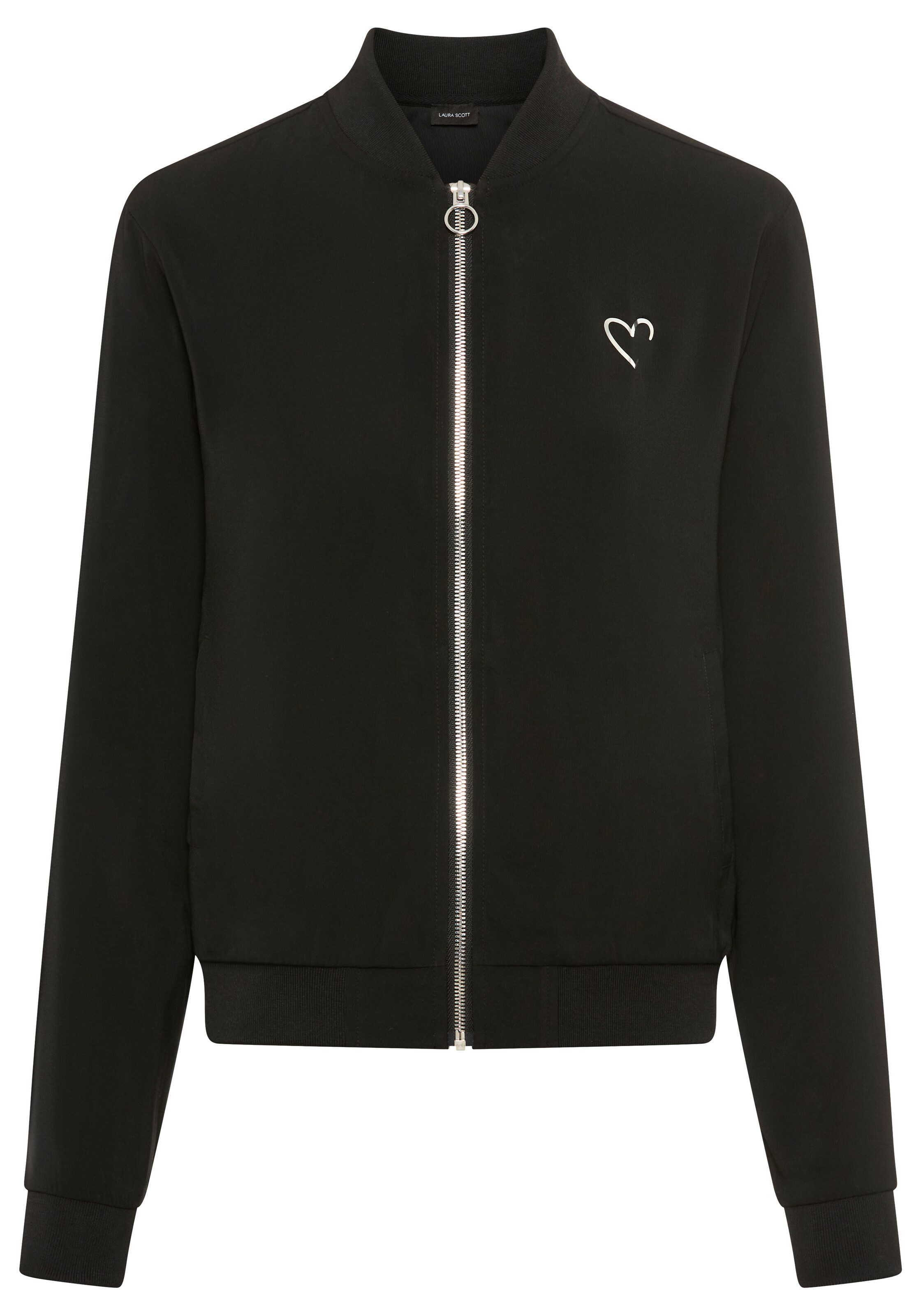 LAURA SCOTT Übergangsjacke in XS in schwarz, Produktansicht