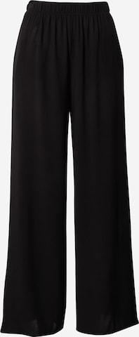 ABOUT YOU Wide leg Broek 'Liz' in Zwart: voorkant