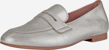 GABOR Slipper in Silber: Vorderseite
